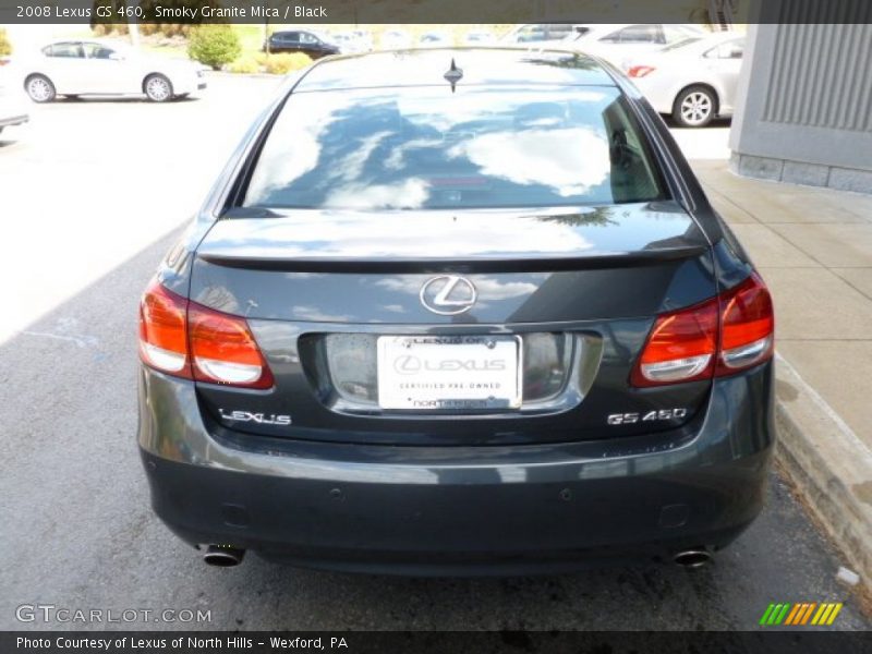 Smoky Granite Mica / Black 2008 Lexus GS 460