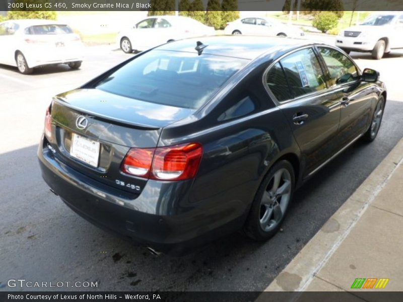 Smoky Granite Mica / Black 2008 Lexus GS 460