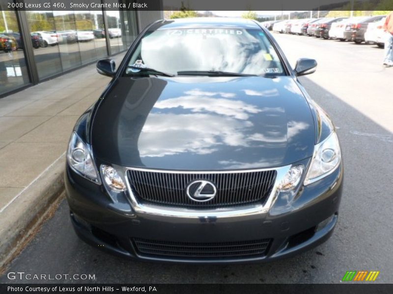 Smoky Granite Mica / Black 2008 Lexus GS 460