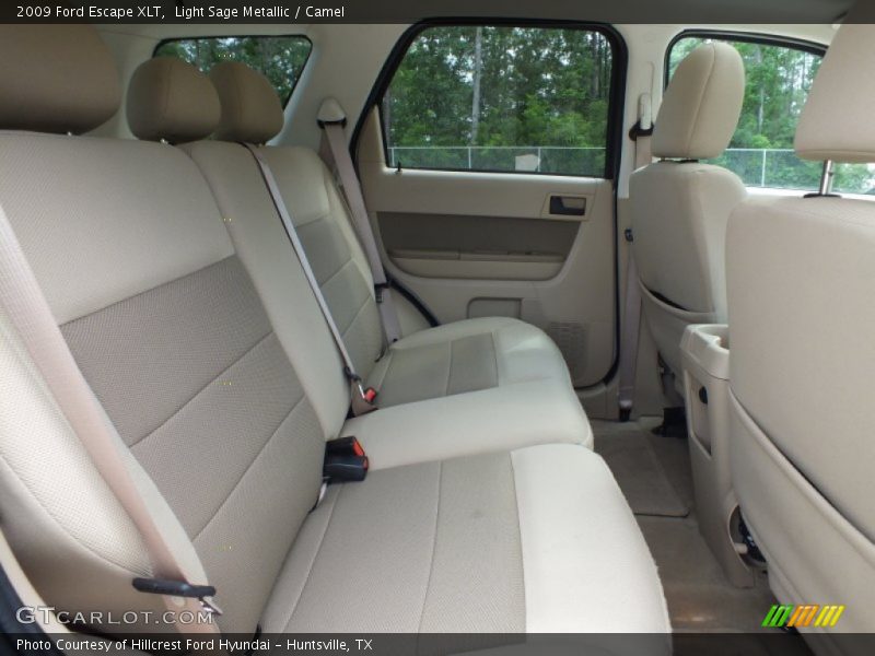 Light Sage Metallic / Camel 2009 Ford Escape XLT