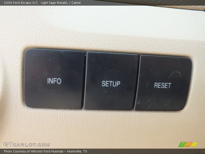 Light Sage Metallic / Camel 2009 Ford Escape XLT