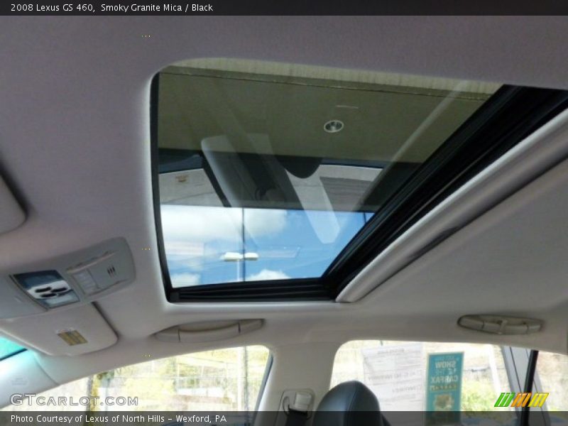Smoky Granite Mica / Black 2008 Lexus GS 460