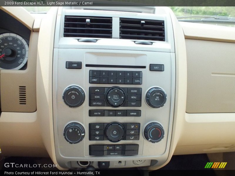 Light Sage Metallic / Camel 2009 Ford Escape XLT