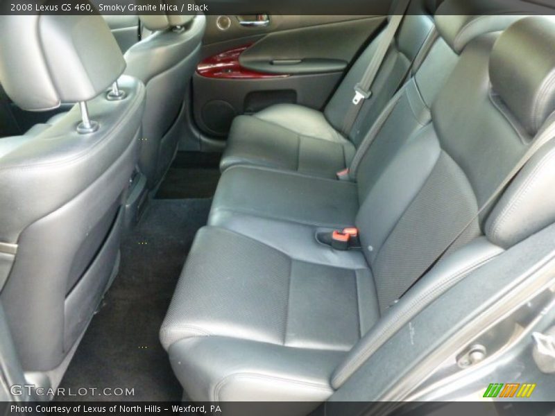 Smoky Granite Mica / Black 2008 Lexus GS 460