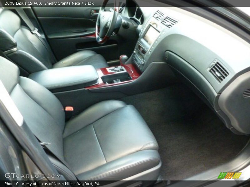 Smoky Granite Mica / Black 2008 Lexus GS 460