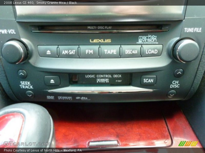 Smoky Granite Mica / Black 2008 Lexus GS 460
