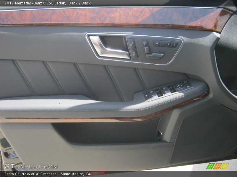 Black / Black 2012 Mercedes-Benz E 350 Sedan