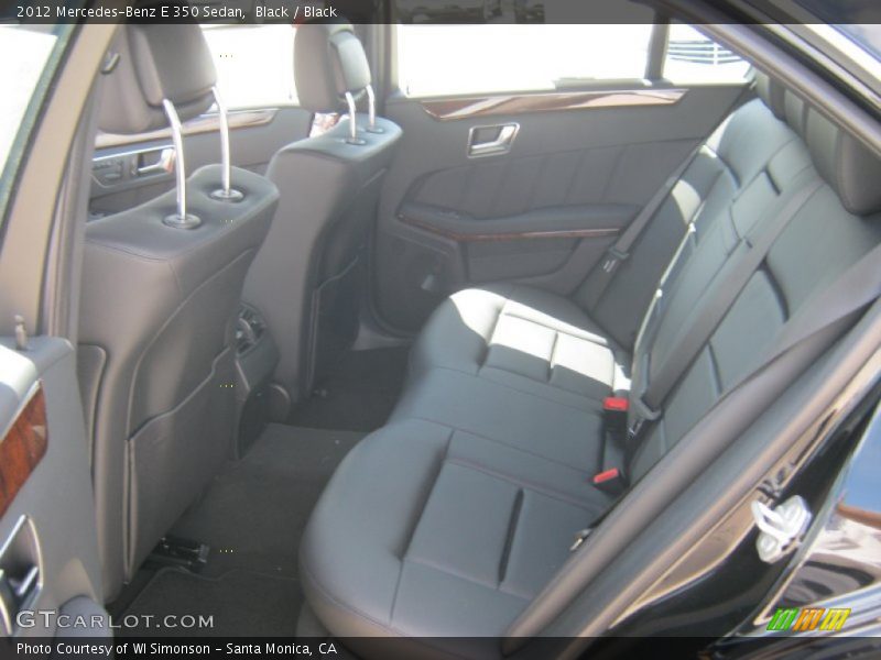 Black / Black 2012 Mercedes-Benz E 350 Sedan