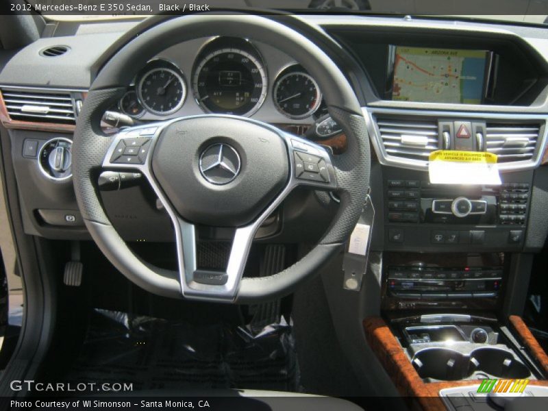 Black / Black 2012 Mercedes-Benz E 350 Sedan
