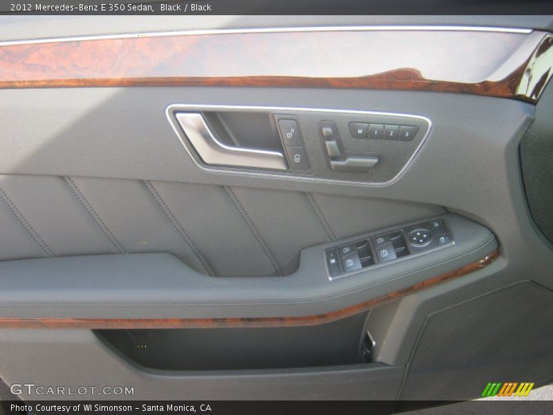 Black / Black 2012 Mercedes-Benz E 350 Sedan