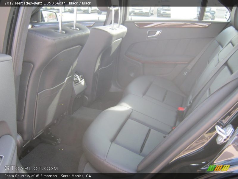 Black / Black 2012 Mercedes-Benz E 350 Sedan