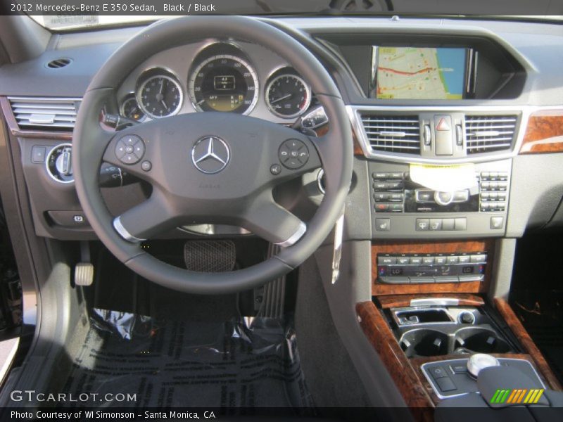 Black / Black 2012 Mercedes-Benz E 350 Sedan