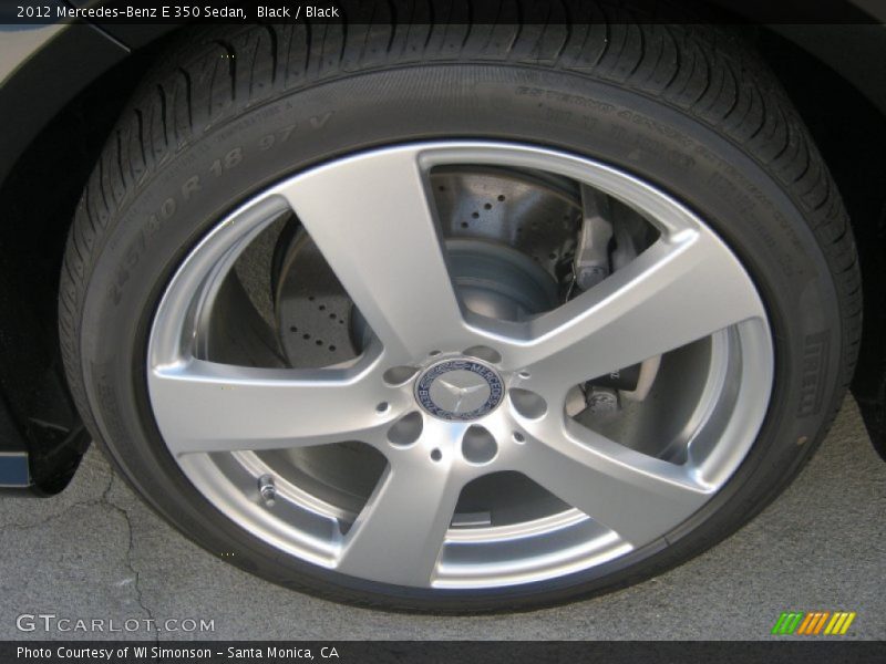 Black / Black 2012 Mercedes-Benz E 350 Sedan