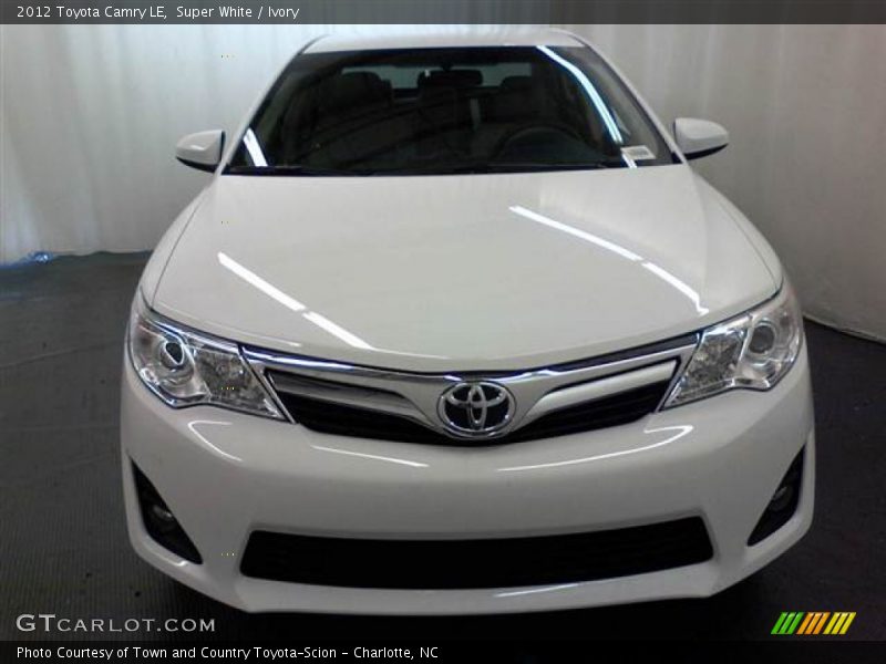 Super White / Ivory 2012 Toyota Camry LE