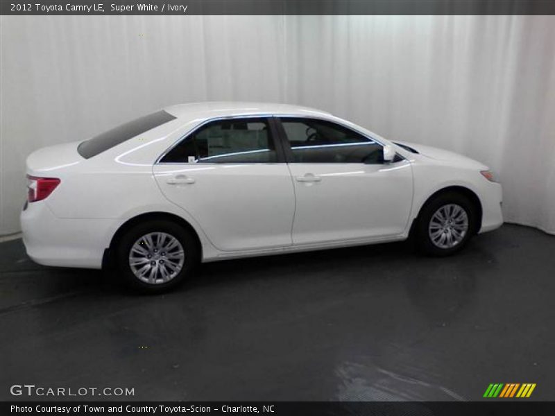 Super White / Ivory 2012 Toyota Camry LE