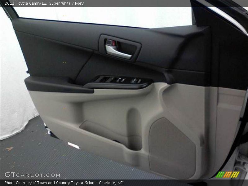 Super White / Ivory 2012 Toyota Camry LE