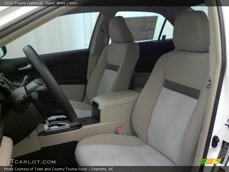 Super White / Ivory 2012 Toyota Camry LE