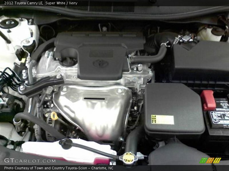 Super White / Ivory 2012 Toyota Camry LE