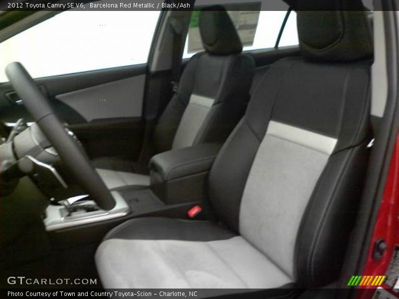Barcelona Red Metallic / Black/Ash 2012 Toyota Camry SE V6