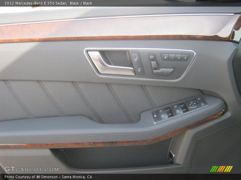 Black / Black 2012 Mercedes-Benz E 350 Sedan
