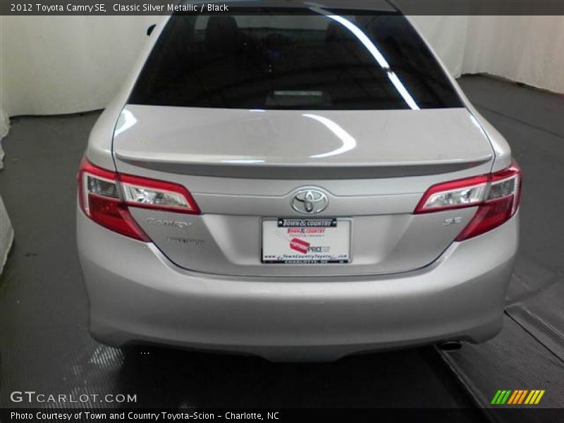 Classic Silver Metallic / Black 2012 Toyota Camry SE