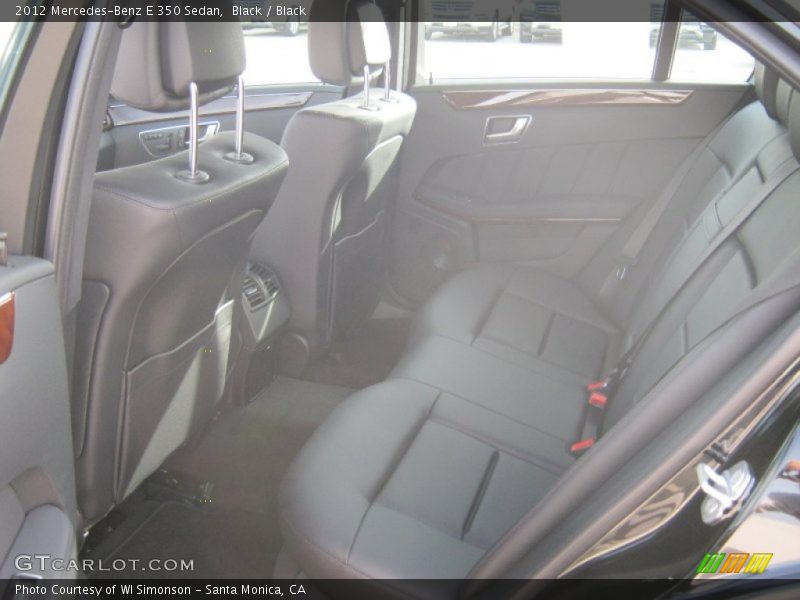 Black / Black 2012 Mercedes-Benz E 350 Sedan