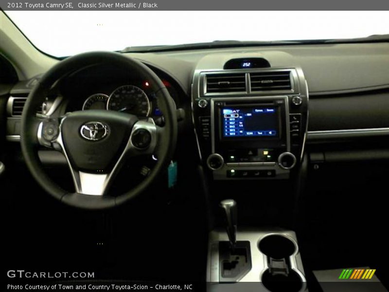 Classic Silver Metallic / Black 2012 Toyota Camry SE
