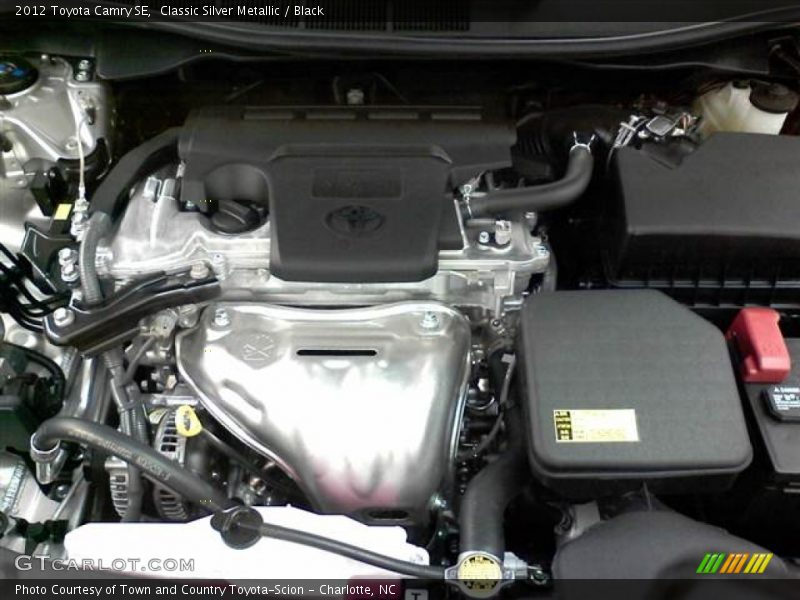 Classic Silver Metallic / Black 2012 Toyota Camry SE