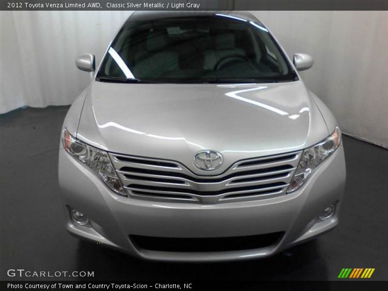 Classic Silver Metallic / Light Gray 2012 Toyota Venza Limited AWD