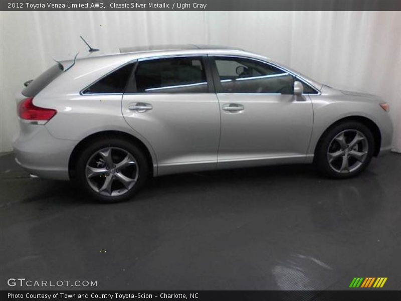 Classic Silver Metallic / Light Gray 2012 Toyota Venza Limited AWD
