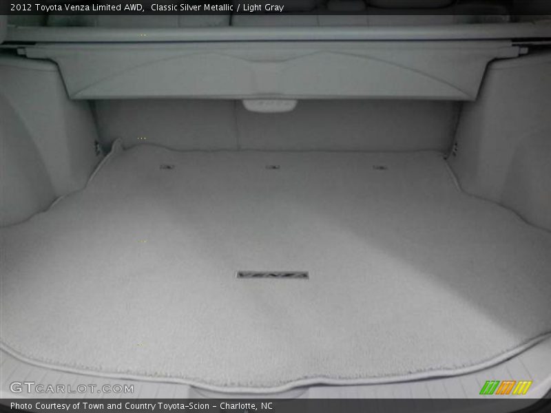 Classic Silver Metallic / Light Gray 2012 Toyota Venza Limited AWD