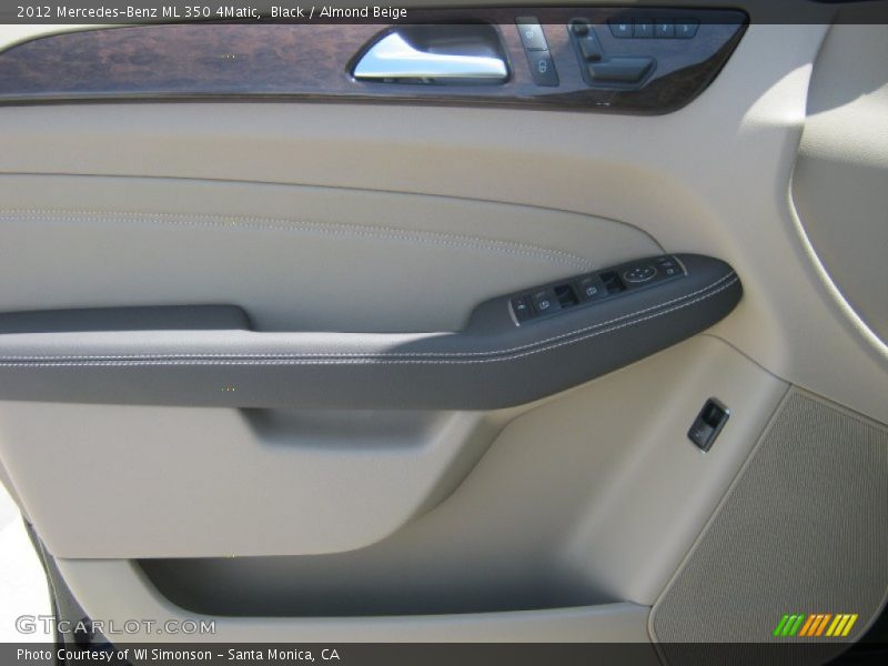 Black / Almond Beige 2012 Mercedes-Benz ML 350 4Matic