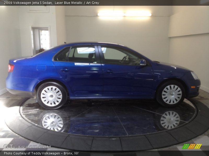 Laser Blue Metallic / Art Grey 2009 Volkswagen Jetta S Sedan