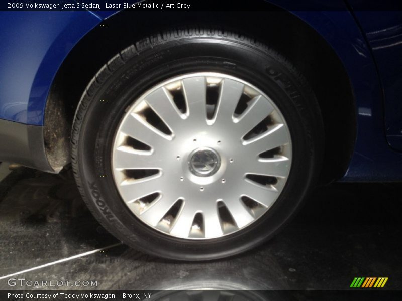 Laser Blue Metallic / Art Grey 2009 Volkswagen Jetta S Sedan