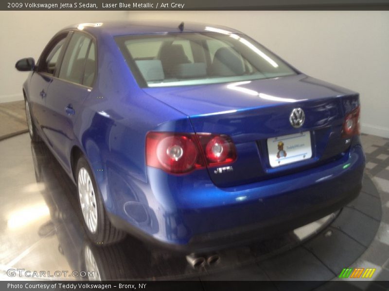 Laser Blue Metallic / Art Grey 2009 Volkswagen Jetta S Sedan