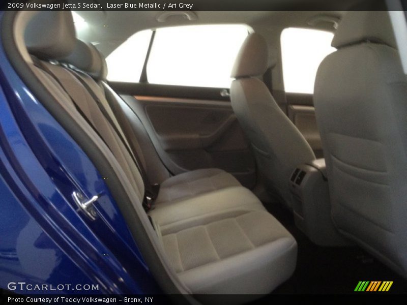 Laser Blue Metallic / Art Grey 2009 Volkswagen Jetta S Sedan