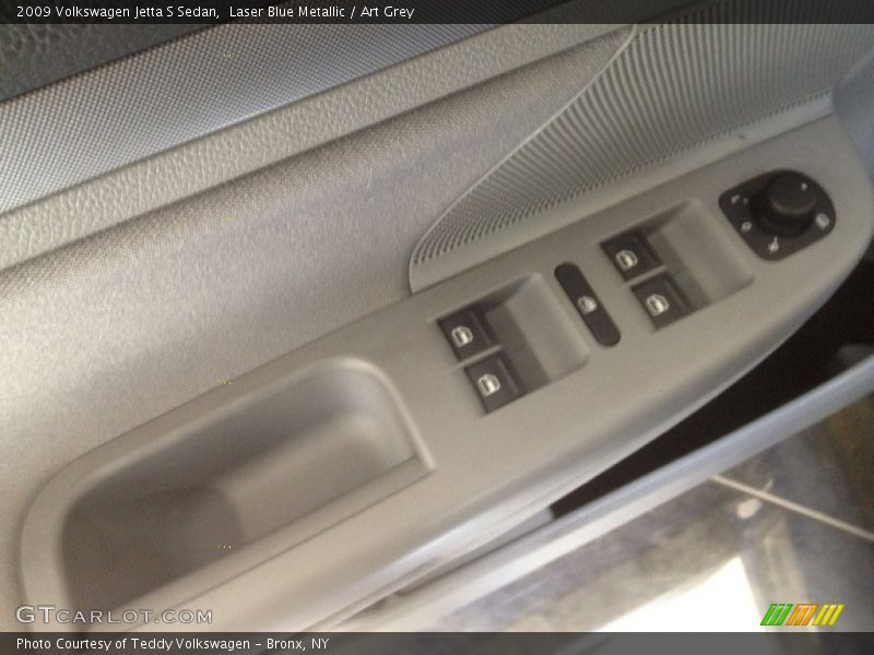 Laser Blue Metallic / Art Grey 2009 Volkswagen Jetta S Sedan