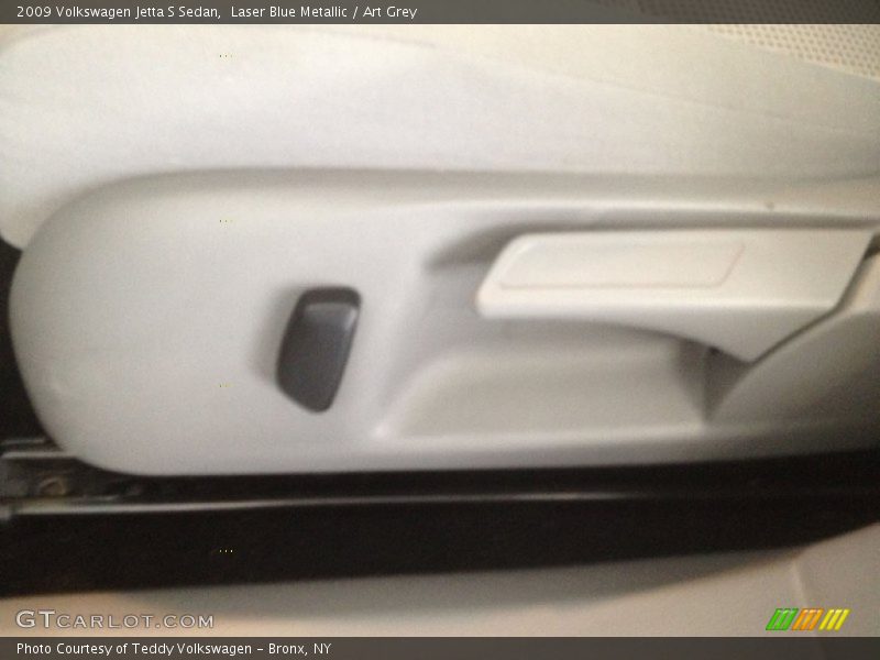 Laser Blue Metallic / Art Grey 2009 Volkswagen Jetta S Sedan