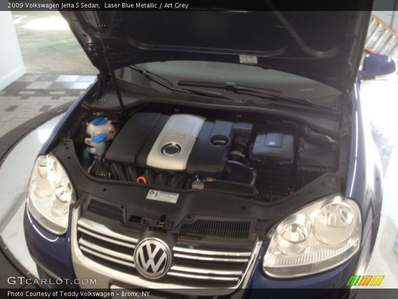 Laser Blue Metallic / Art Grey 2009 Volkswagen Jetta S Sedan