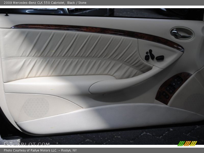 Black / Stone 2009 Mercedes-Benz CLK 550 Cabriolet