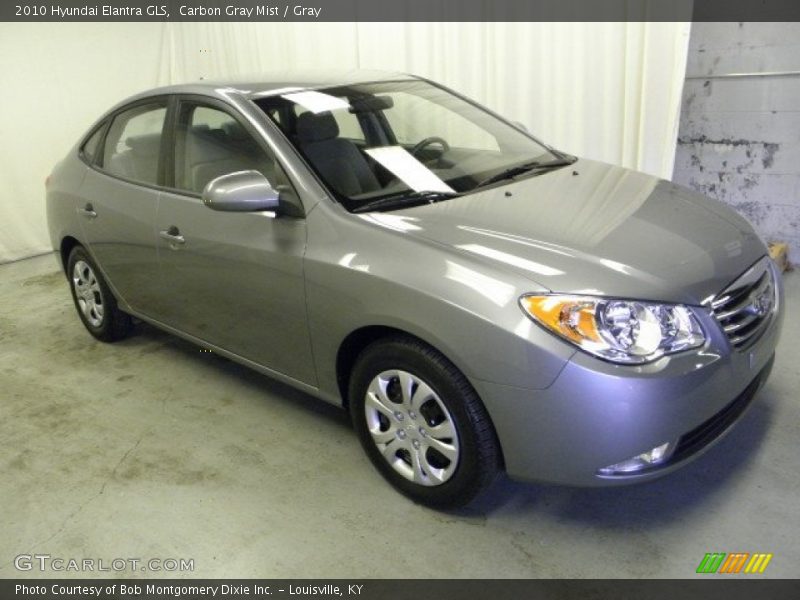 Carbon Gray Mist / Gray 2010 Hyundai Elantra GLS