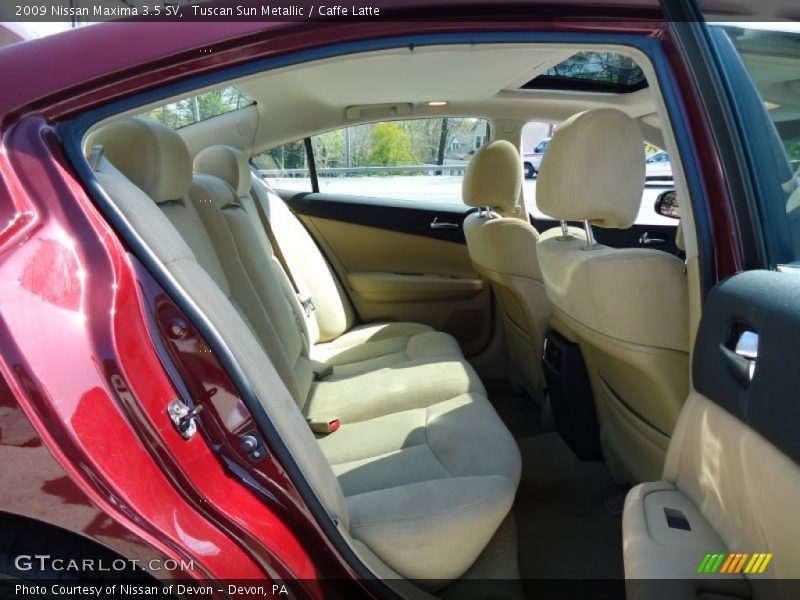 Tuscan Sun Metallic / Caffe Latte 2009 Nissan Maxima 3.5 SV