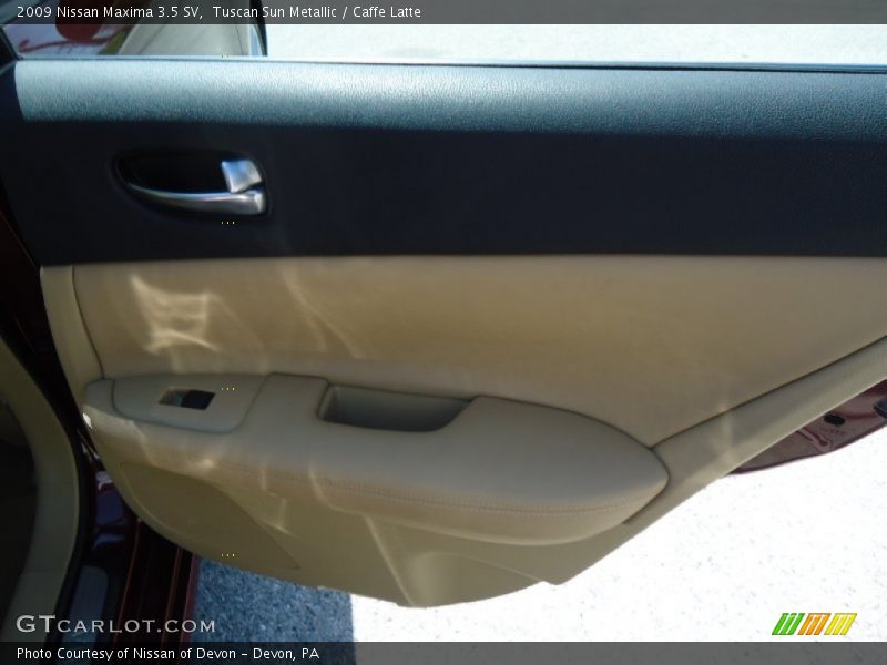 Tuscan Sun Metallic / Caffe Latte 2009 Nissan Maxima 3.5 SV
