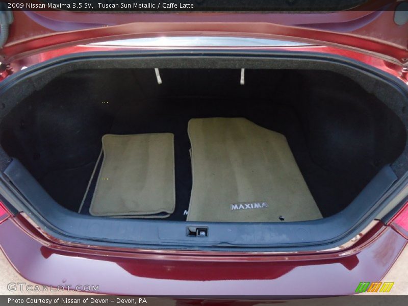 Tuscan Sun Metallic / Caffe Latte 2009 Nissan Maxima 3.5 SV