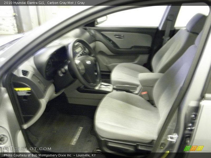 Carbon Gray Mist / Gray 2010 Hyundai Elantra GLS