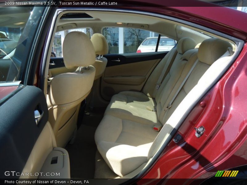 Tuscan Sun Metallic / Caffe Latte 2009 Nissan Maxima 3.5 SV