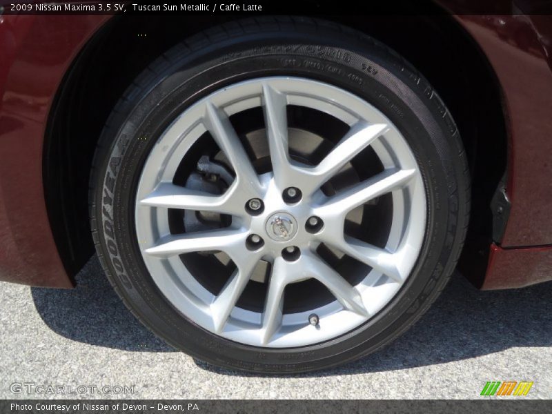 Tuscan Sun Metallic / Caffe Latte 2009 Nissan Maxima 3.5 SV