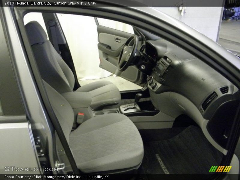 Carbon Gray Mist / Gray 2010 Hyundai Elantra GLS