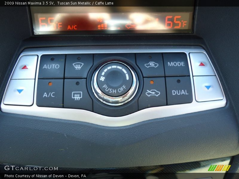 Tuscan Sun Metallic / Caffe Latte 2009 Nissan Maxima 3.5 SV