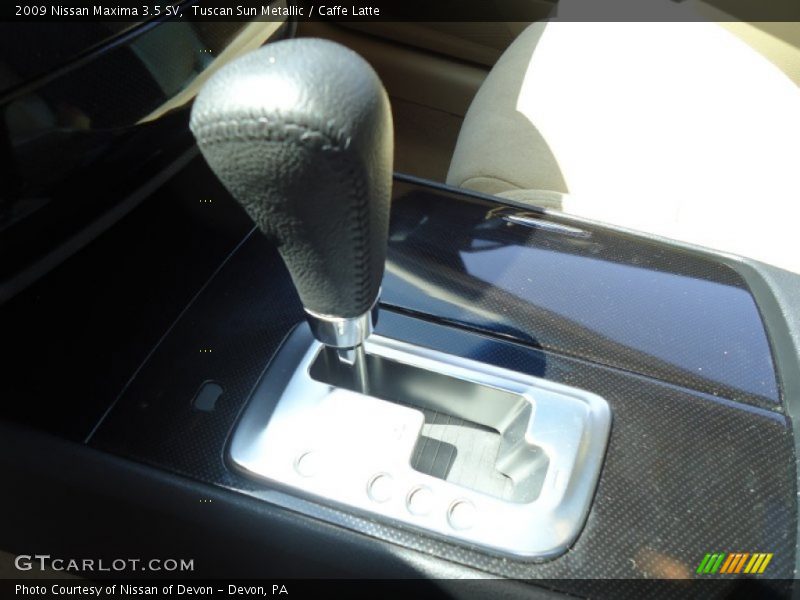 Tuscan Sun Metallic / Caffe Latte 2009 Nissan Maxima 3.5 SV